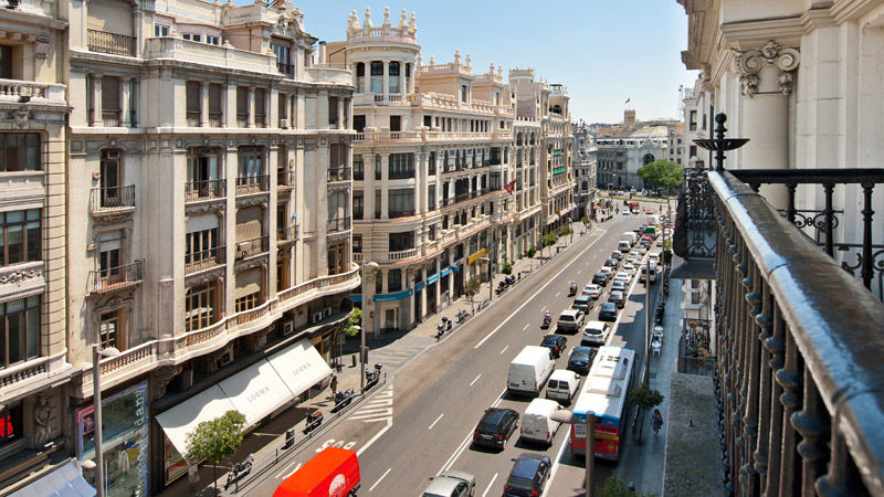Catalonia Gran Via Madrid Hotel Esterno foto